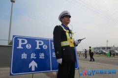 保障有力瓷博会道路交通安全有序