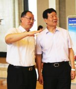 国寿股份公司林岱仁总裁到江西调研指导