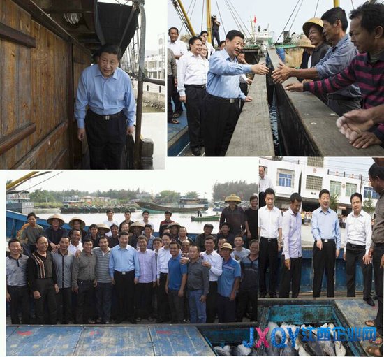 习近平在海南考察 叮嘱海上民兵注意出海安全