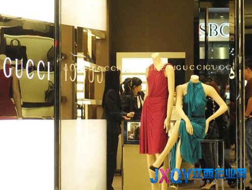 图为古驰在华一家旗舰店。（新华社记者梁旭摄）