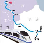 向莆铁路引闽台客商入赣 将带动两省物流业发展