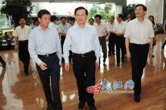 江西省委书记强卫调研大江网：你们的实力很强