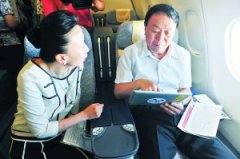 国航首架WiFi航班昨起航 3万英尺WiFi时代或到来